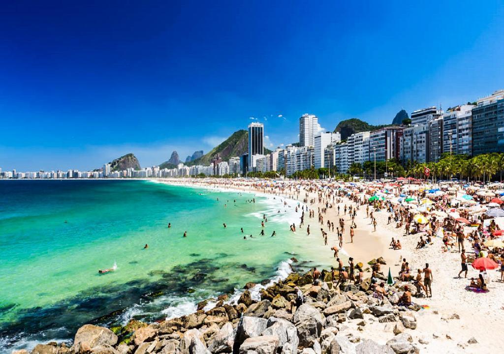 Copacabana Flat-2 Rooms-Space & View 리오데자네이루 외부 사진